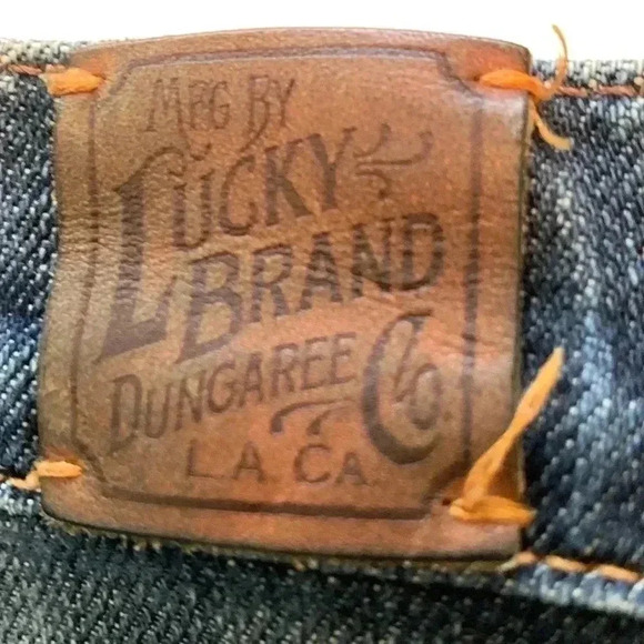 Lucky Brand Vintage Henna Sweet N Low Boot Cut Jeans w Embroidery on Pockets - Picture 8 of 8